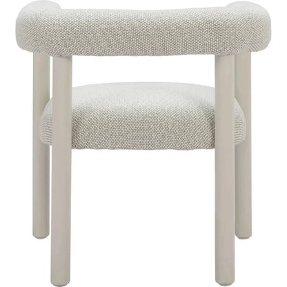 Sunbath Aluminum White Dining Arm Chair 2PC