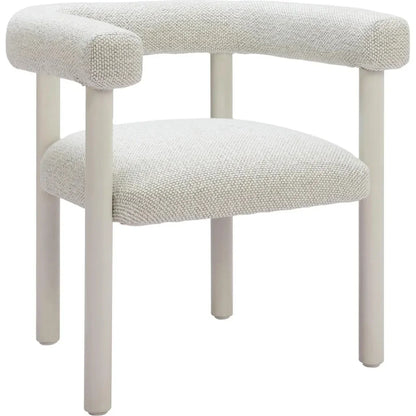 Sunbath Aluminum White Dining Arm Chair 2PC