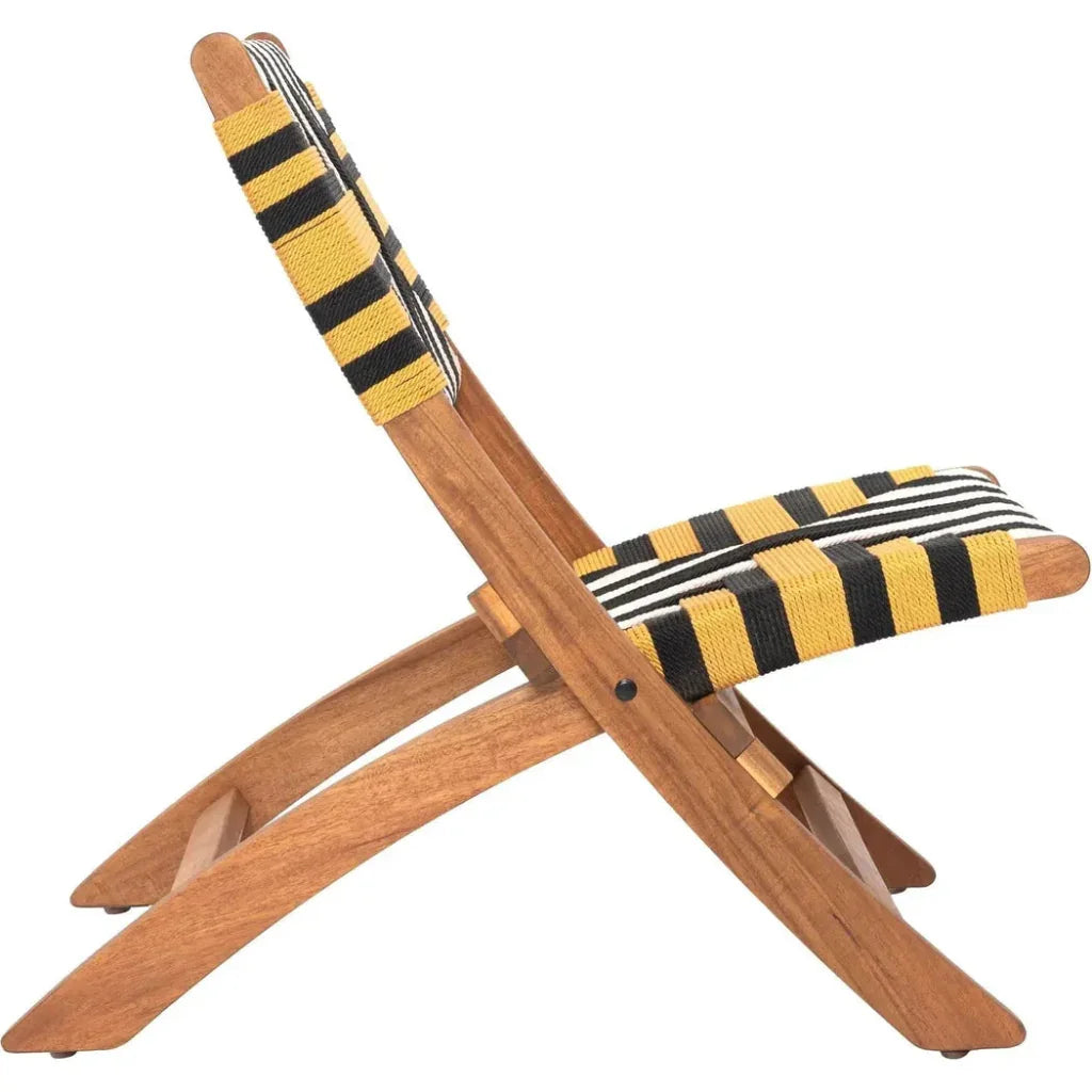 Sunbeam Wood Multicolor Lounge Chair