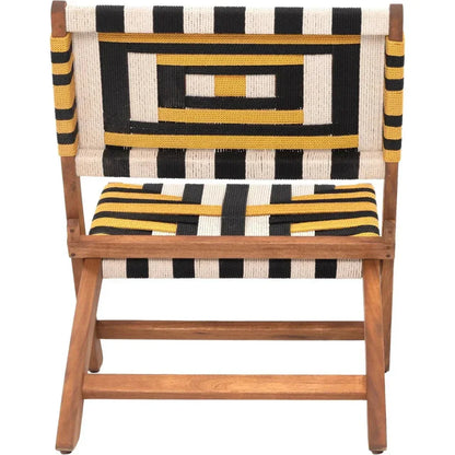 Sunbeam Wood Multicolor Lounge Chair
