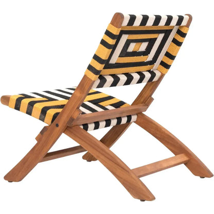 Sunbeam Wood Multicolor Lounge Chair