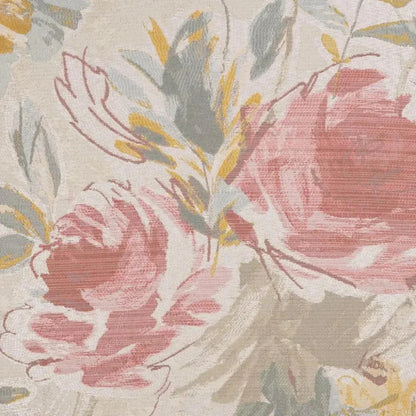 Sunbreak Floral Blush Yellow Large Throw Pillow Insert