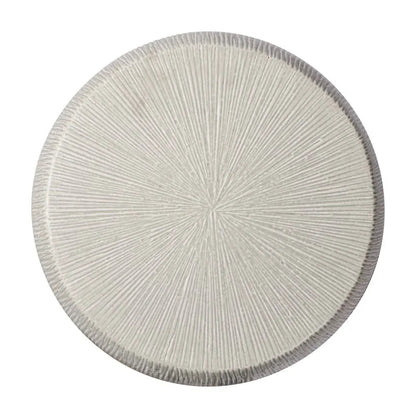 Sunburst Ceramic Glazed Patio Stool