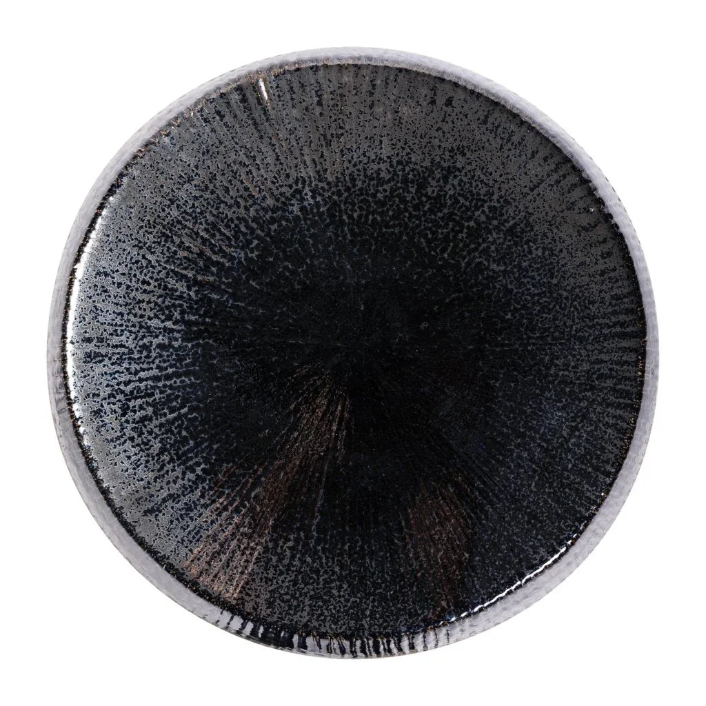 Sunburst Ceramic Glazed Patio Stool