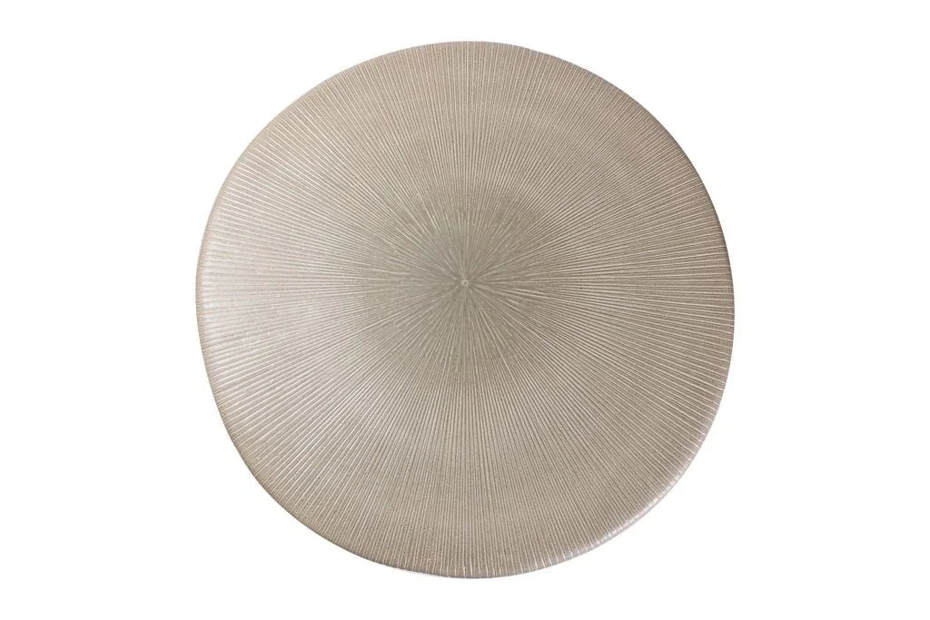 Sunburst Ceramic Patio Coffee Table