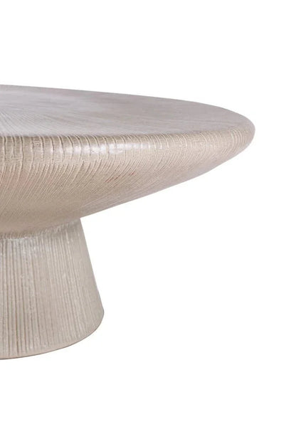 Sunburst Ceramic Patio Coffee Table