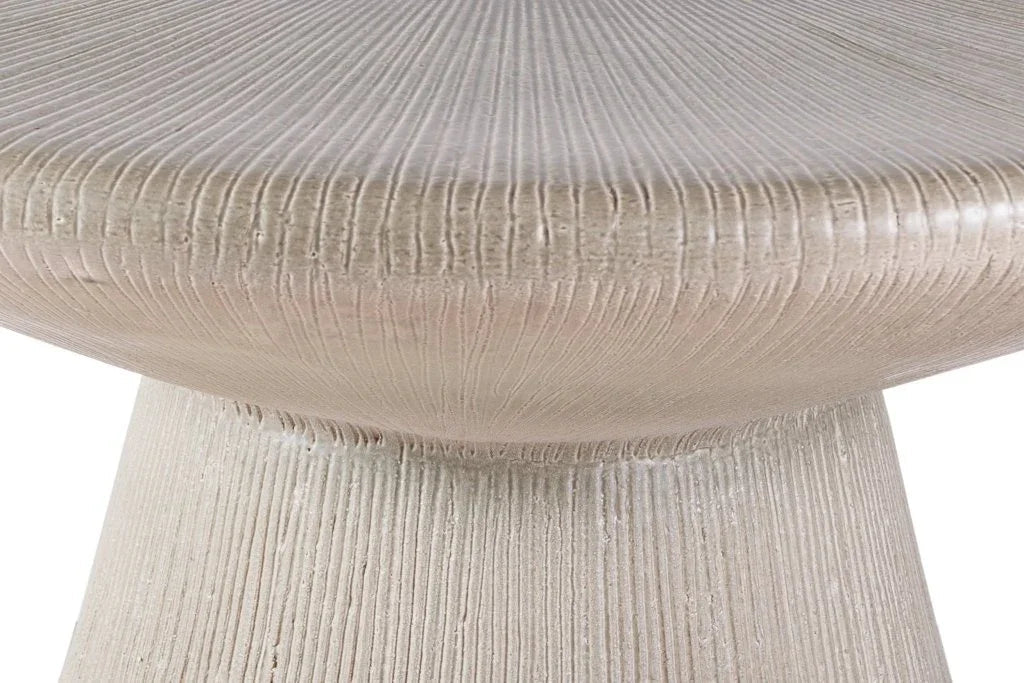 Sunburst Ceramic Patio Coffee Table