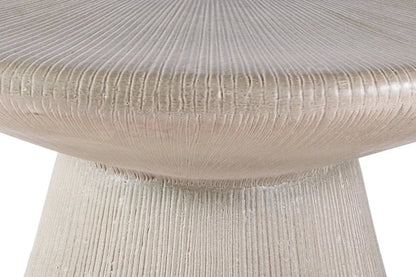 Sunburst Ceramic Patio Coffee Table