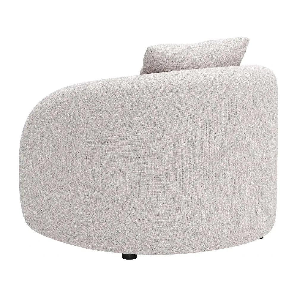 Sunny Isles Beige Armless Accent Chair
