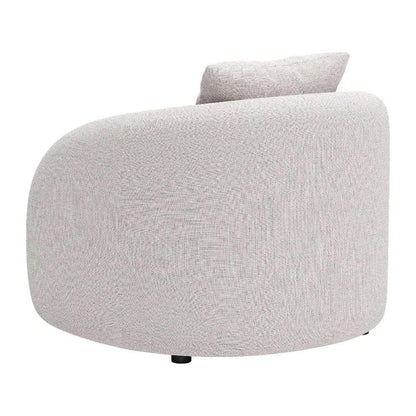 Sunny Isles Beige Armless Accent Chair
