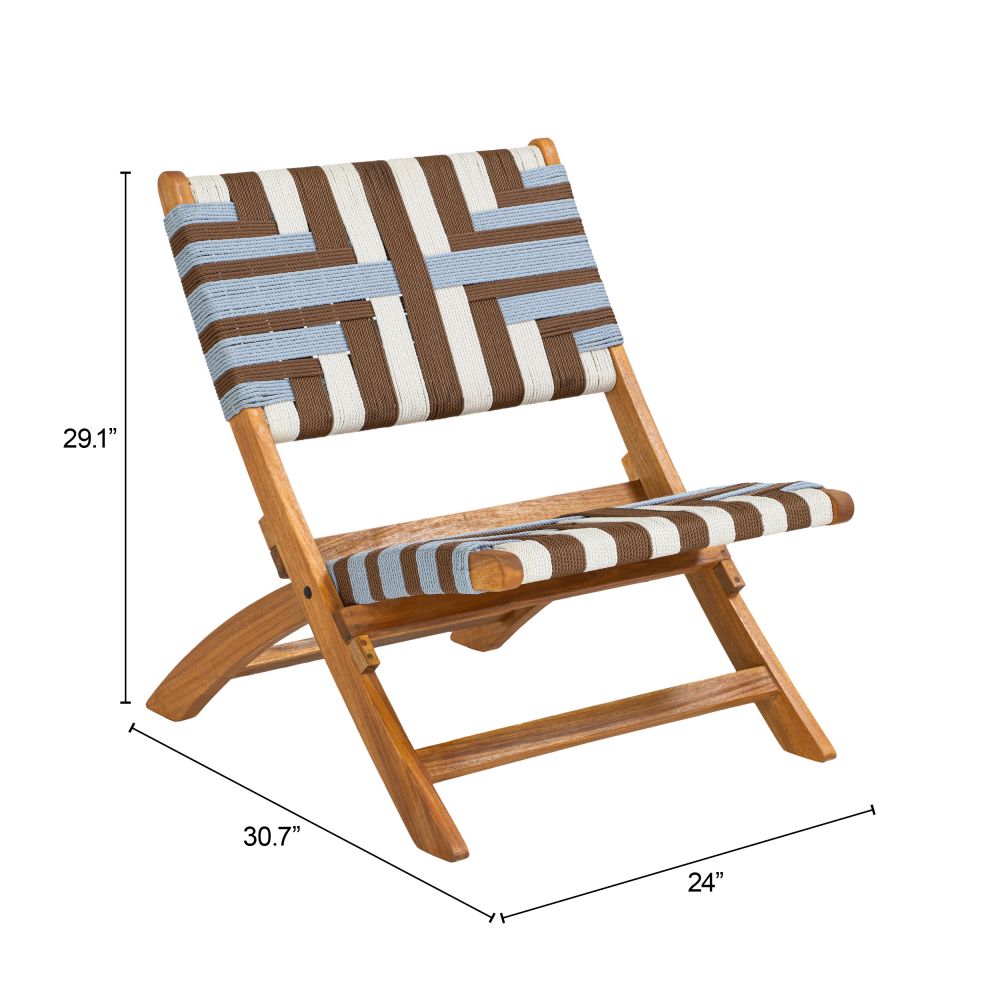 Sunshine Wooden Frame Outdoor Lounge Chair