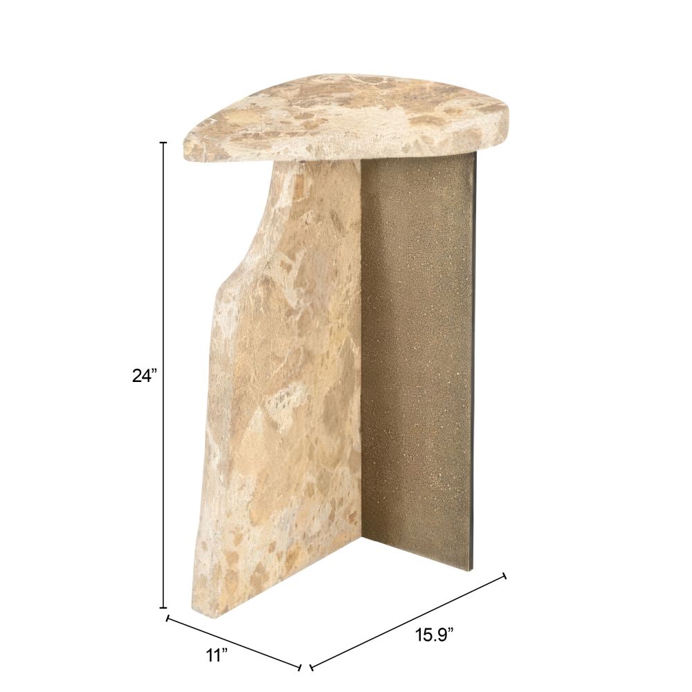 Surya Marble Side Table