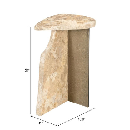 Surya Marble Side Table