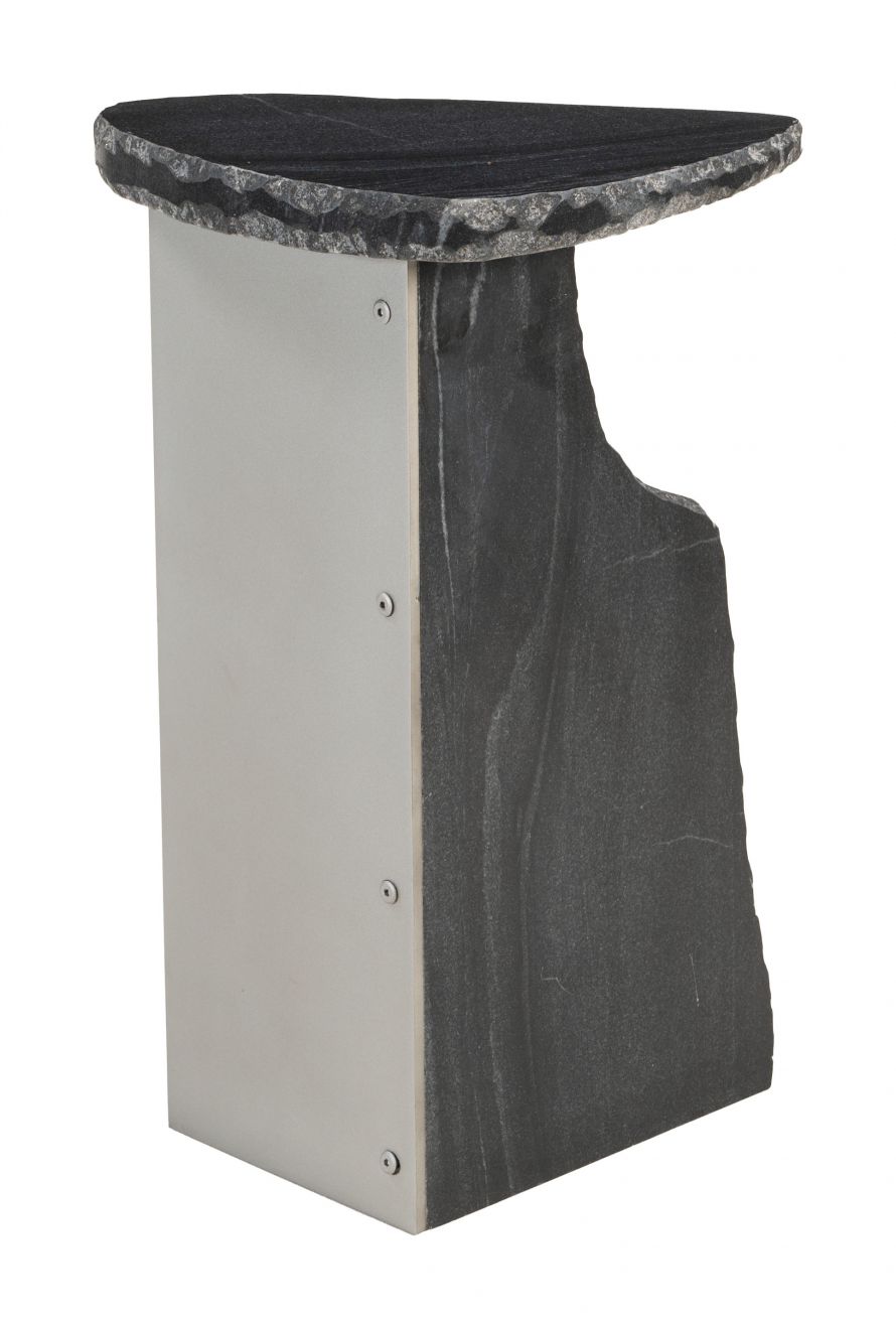 Surya Marble Side Table