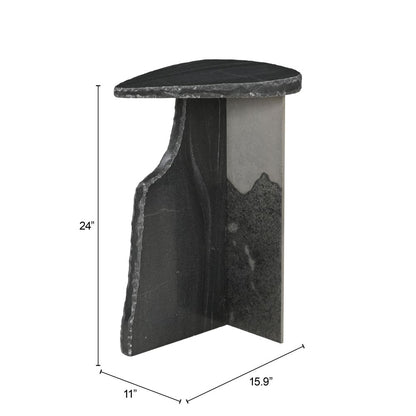 Surya Marble Side Table