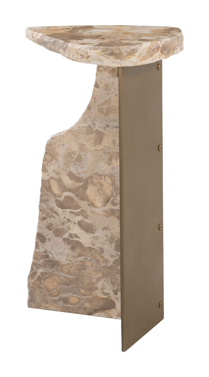 Surya Marble Side Table