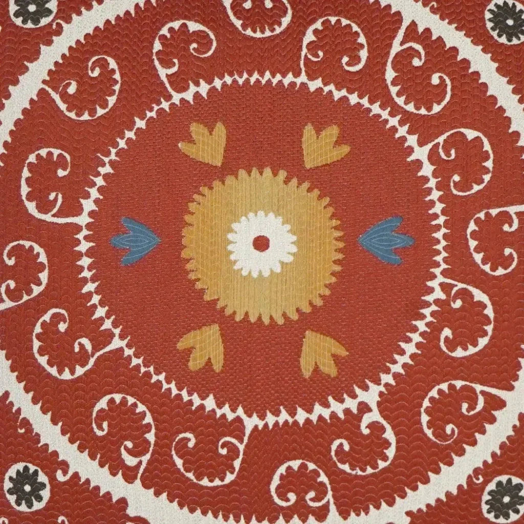 Suzandozi Fiesta Global Red Large Throw Pillow Insert