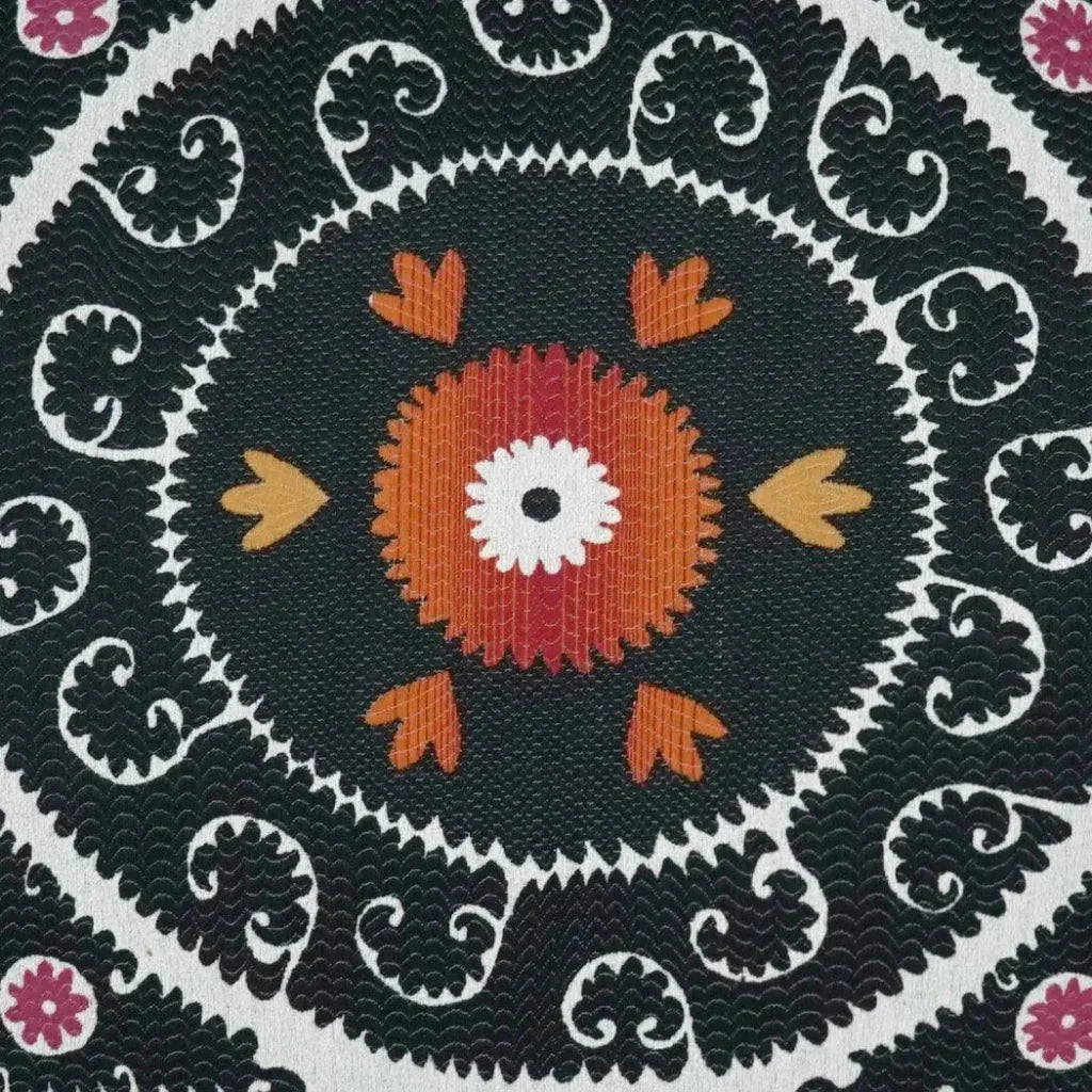 Suzandozi Tuxedo Global Black Large Throw Pillow Insert