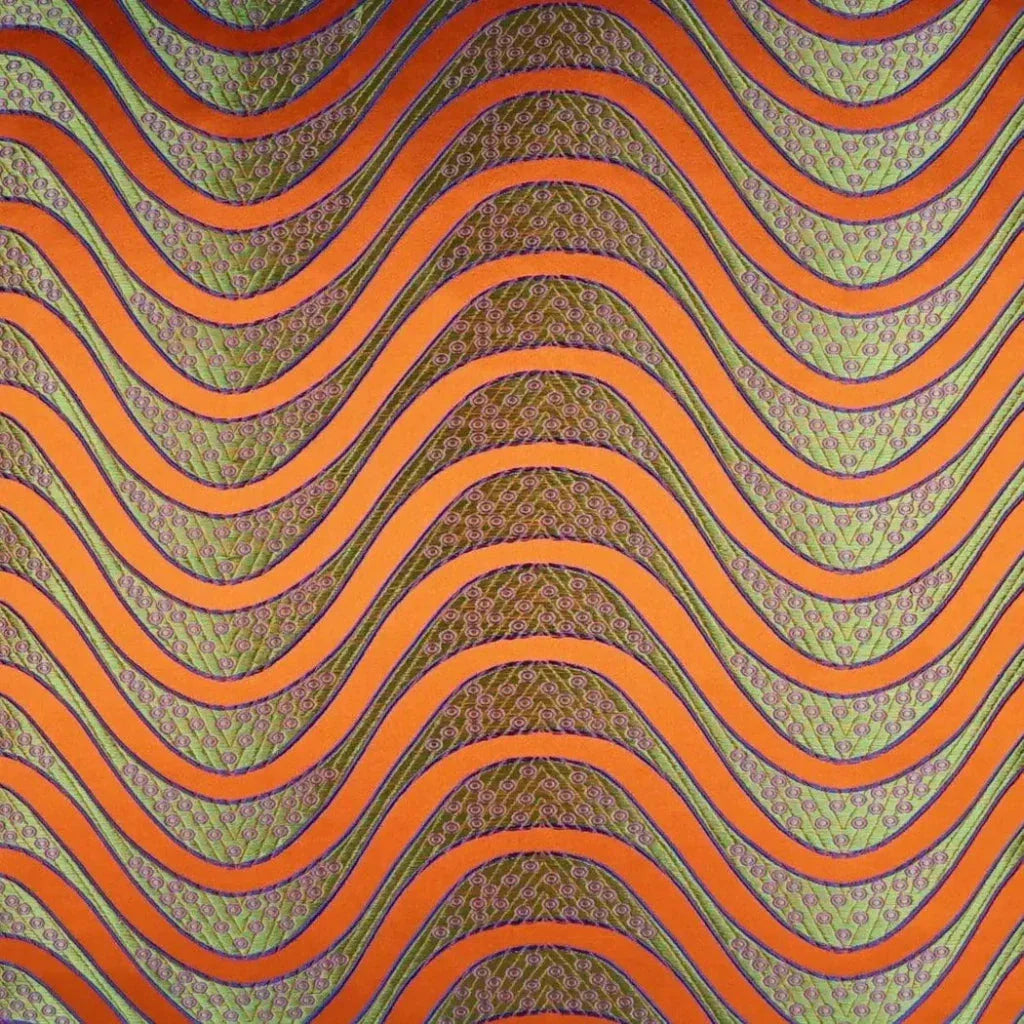 Swell Abstract Orange Large Throw Pillow Insert