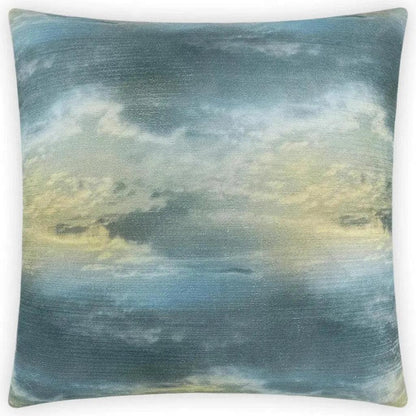 Sydney Blue Throw Pillow With Insert