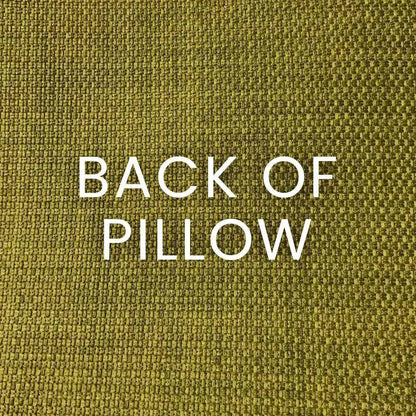 Symmetry Citron Brown Throw Pillow Insert
