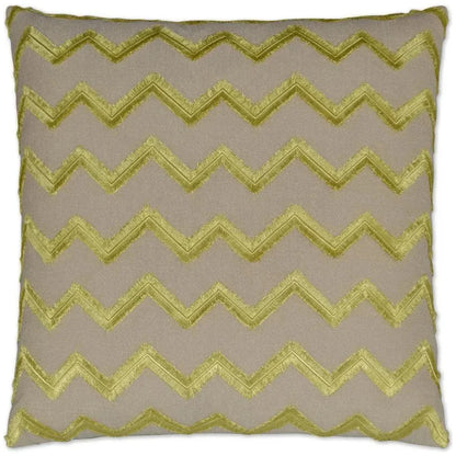 Symmetry Citron Brown Throw Pillow Insert