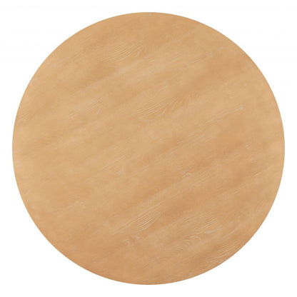 Tabi Solid Wooden Round Dining Table