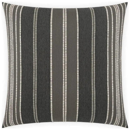 Talbert Charcoal Black Throw Pillow Insert