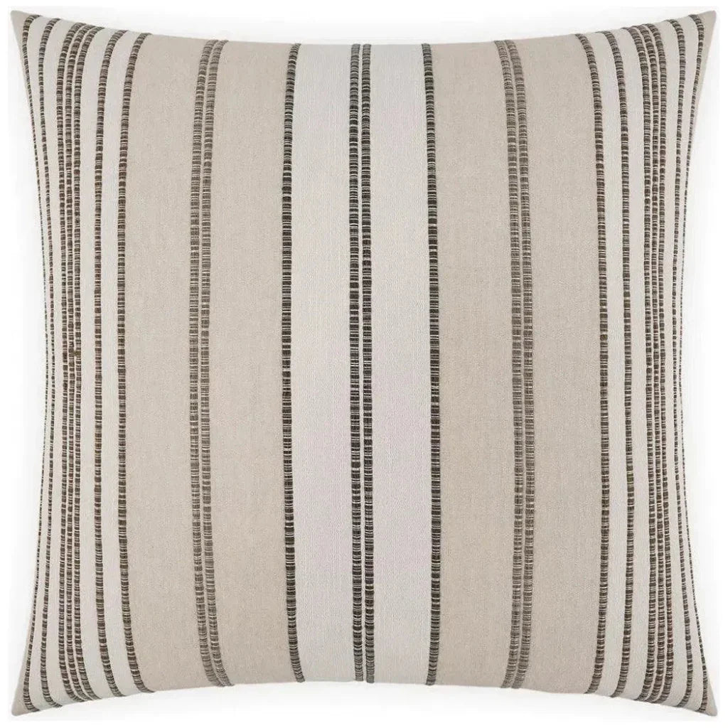 Talbert Sand Brown Throw Pillow With Insert