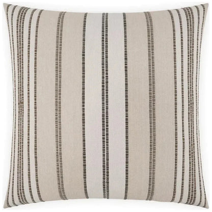 Talbert Sand Brown Throw Pillow With Insert