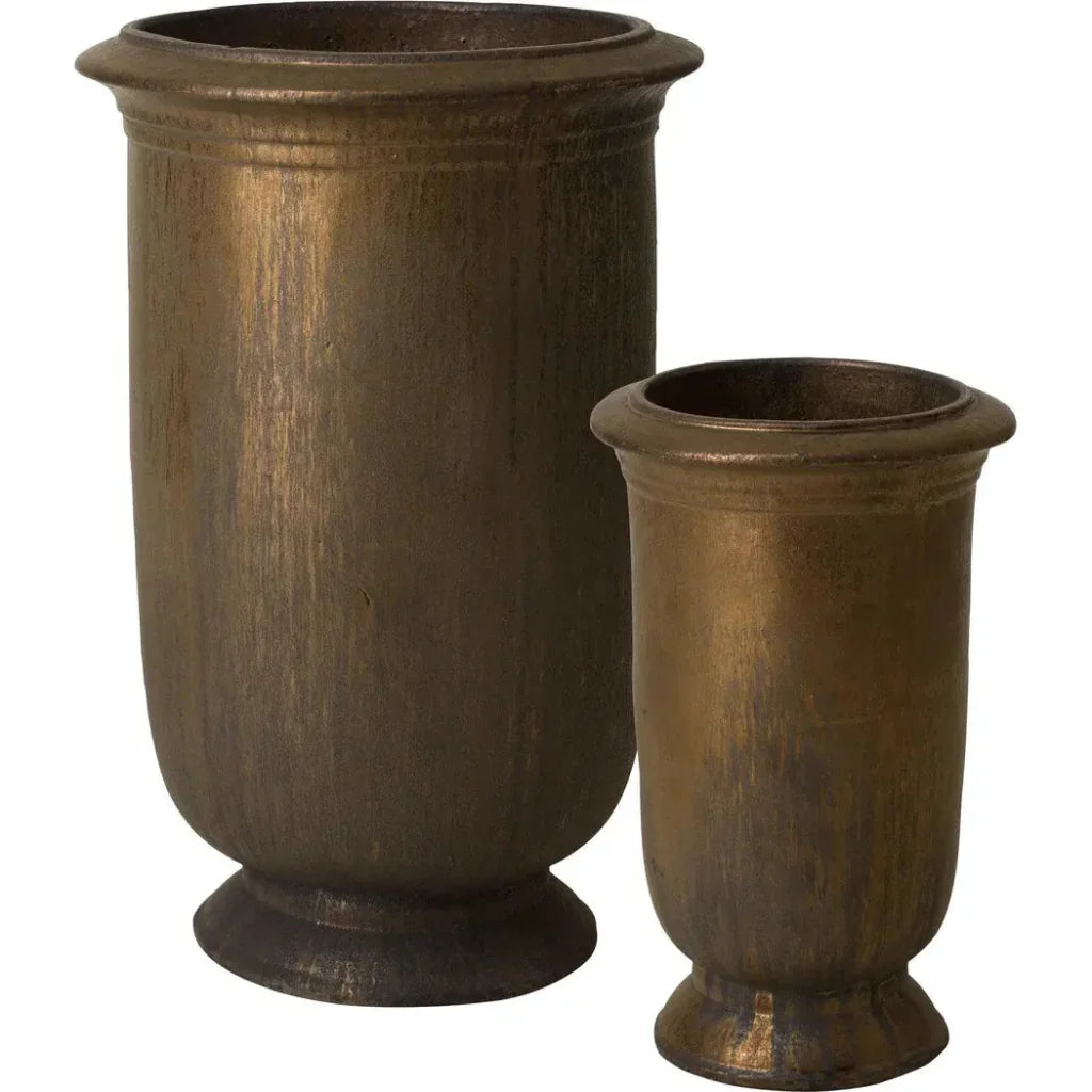 Tall Cup Ceramic Round Planter