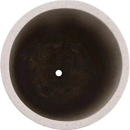 Tall Cylinder Terrazzo Round Planter