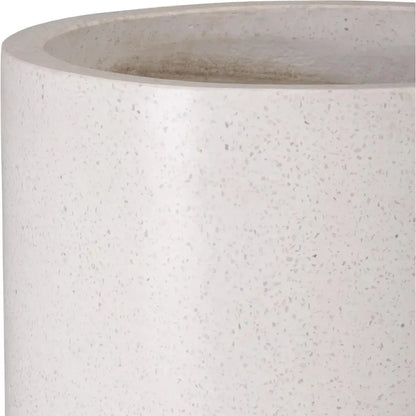 Tall Cylinder Terrazzo Round Planter