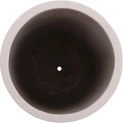 Tall Cylinder Terrazzo Round Planter