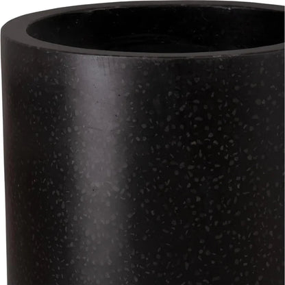 Tall Cylinder Terrazzo Round Planter