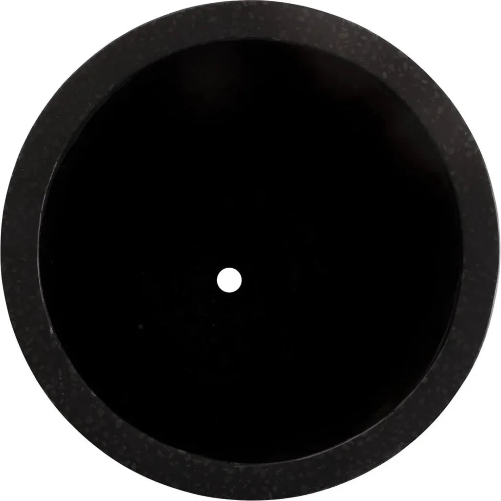 Tall Cylinder Terrazzo Round Planter