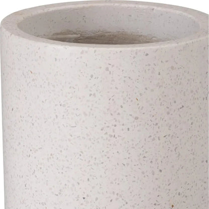Tall Cylinder Terrazzo Round Planter