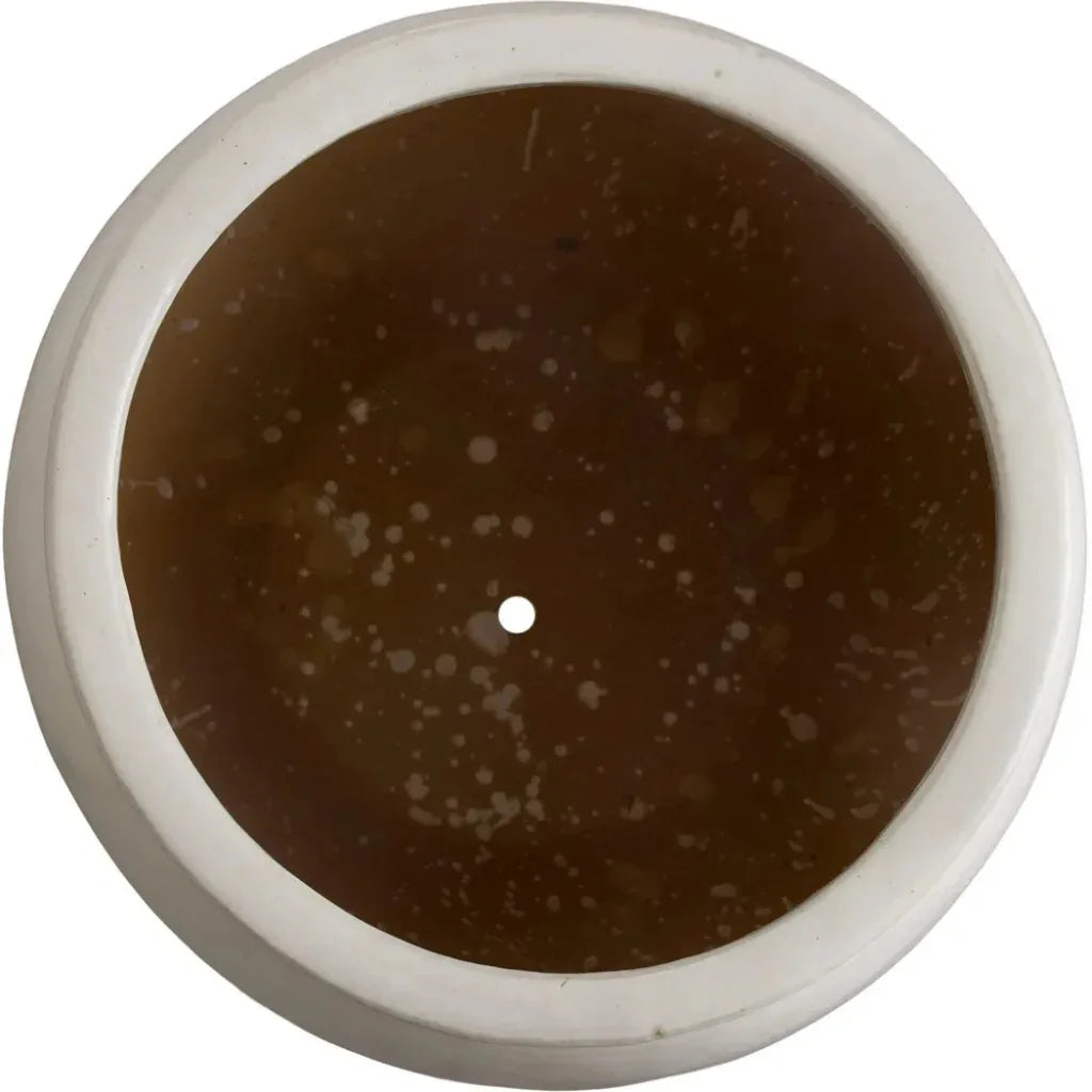 Tall Round Ceramic Planter