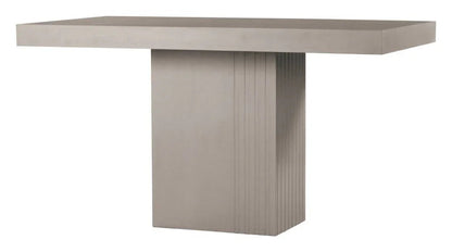 Tama Concrete Counter Patio Dining Table