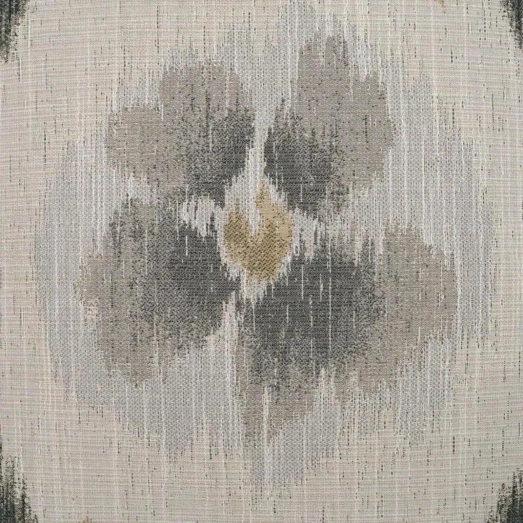 Tamarix Charcoal Floral Taupe Large Throw Pillow Insert