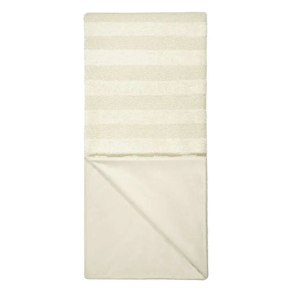 Tamed Handcrafted Ivory Throw Blanket