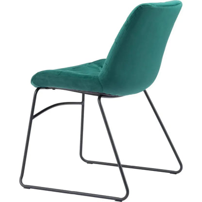 Tammy Performance Fabric Armless Dining Chair 2PC