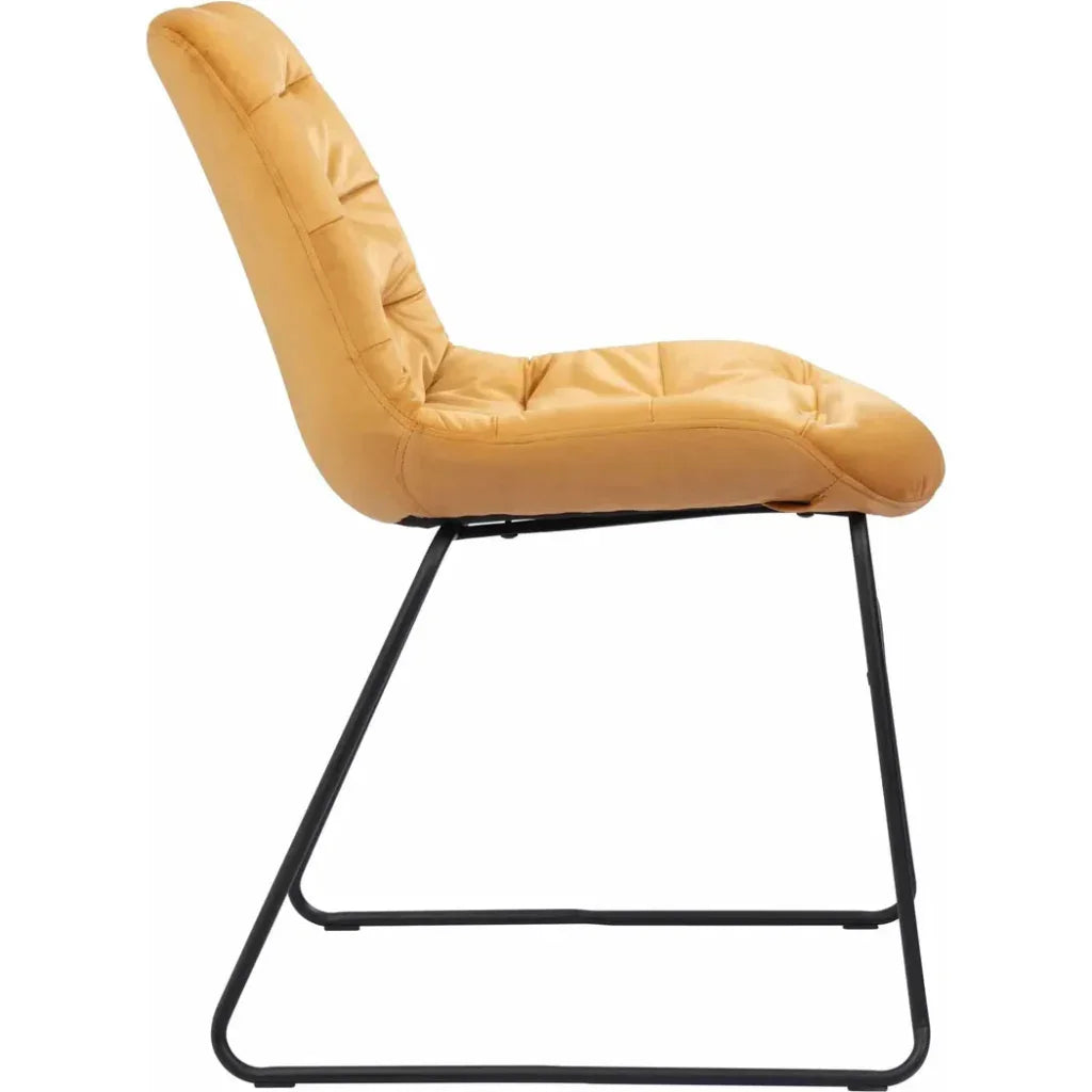 Tammy Performance Fabric Armless Dining Chair 2PC