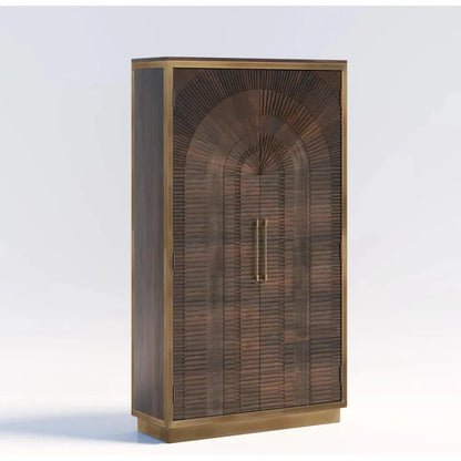 Tamreth Wood Brown Tall Cabinet
