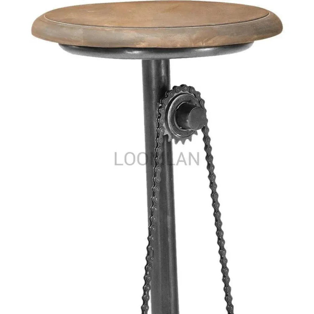 Tarnessa Wood Top Counter Height Stool