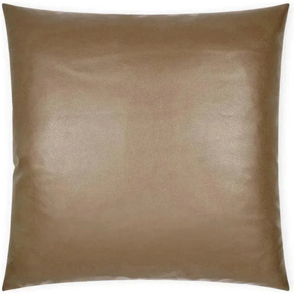 Tartan Plaid Check Brown Copper Large Throw Pillow