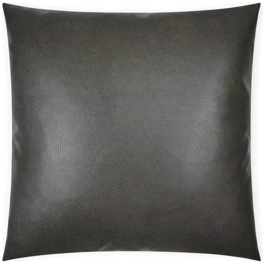 Tartan Plaid Check Yellow Grey Large Throw Pillow