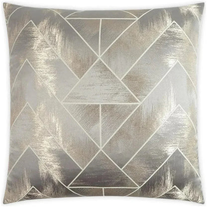 Taupe Glam Taupe Large Throw Pillow Insert