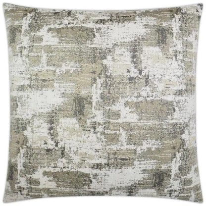Textural Glow Brown Throw Pillow With Insert
