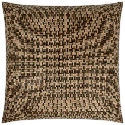 Thatchwork Safari Brown Large Throw Pillow Insert